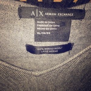 armani exchange sweater